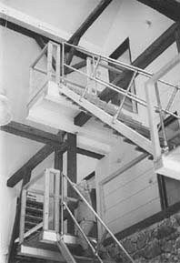 Innere der ehemaligen Scheune