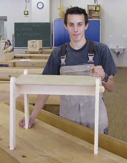 Alexander Junglas siegte bei den Tischlern.