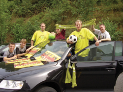 „Wir sind zwar nur eine Hobbymannschaft, aber werden kämpfen“, lautet die klare Botschaft der Kfz´ler aus dem Autohaus Pretz an die Gegner. 