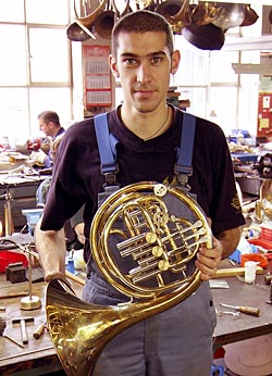 Foto: Metallblasinstrumentenmachermeister Martin Gottwick
