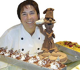 Foto: Bäcker- und Konditormeisterin Ulrike Schmitz.