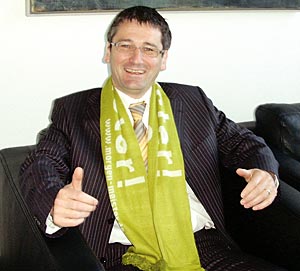 Foto: Der neue Wirtschaftsminister Hendrik Hering hat gerne die Schirmherrschaft für den „Meisterschuss!“ des Handwerks in Rheinland-Pfalz übernommen.