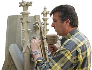 Foto: Rudolf Kniel, Handwerksmeister aus Bad Neuenahr-Ahrweiler, führt den Familienbetrieb in 3. Generation.